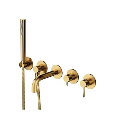 Mitigeur de baignoire à 5 trous à encastrer - Collection Y