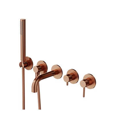 Mitigeur de baignoire à 5 trous à encastrer - Collection Y