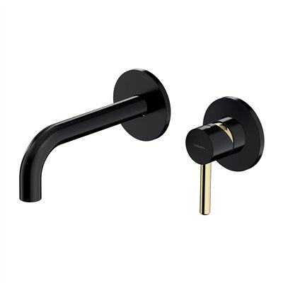 Mitigeur de lavabo encastré Collection Y avec bec standard, disponible en cartouche 25 mm ou 40 mm.