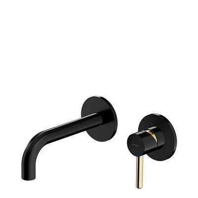 Mitigeur de lavabo encastré Collection Y avec bec standard, disponible en cartouche 25 mm ou 40 mm.