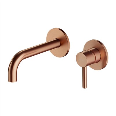 Mitigeur de lavabo encastré Collection Y avec bec standard, disponible en cartouche 25 mm ou 40 mm.