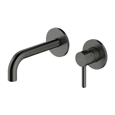 Mitigeur de lavabo encastré Collection Y avec bec standard, disponible en cartouche 25 mm ou 40 mm.