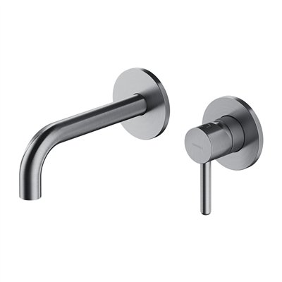 Mitigeur de lavabo encastré Collection Y avec bec standard, disponible en cartouche 25 mm ou 40 mm.