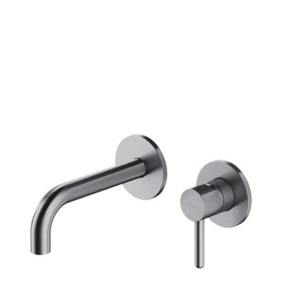 Mitigeur de lavabo encastré Collection Y avec bec standard, disponible en cartouche 25 mm ou 40 mm.