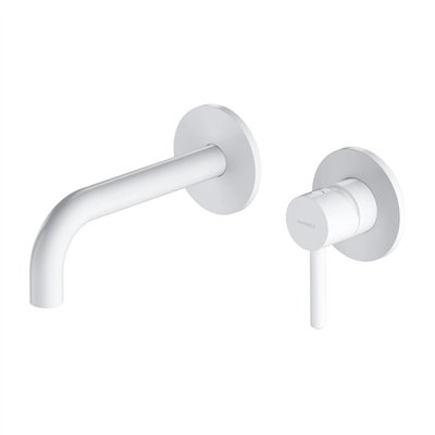 Mitigeur de lavabo encastré Collection Y avec bec standard, disponible en cartouche 25 mm ou 40 mm.