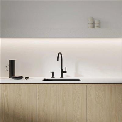 Mitigeur de cuisine bec col de cygne - Collection Y