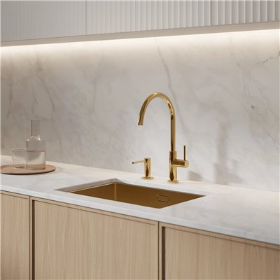 Mitigeur de cuisine bec col de cygne - Collection Y