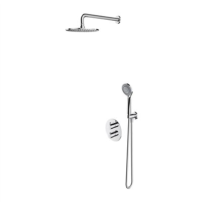 système de douche thermostatique à encastrer - Collection Y