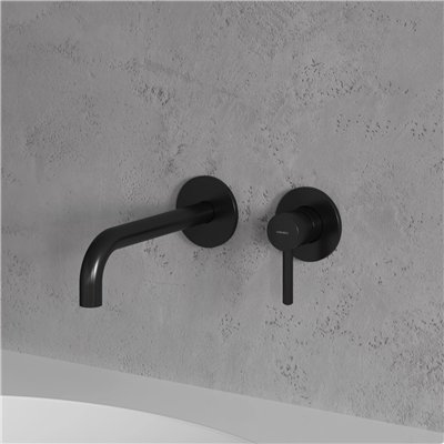 Mitigeur de lavabo encastré avec bec long - Collection Y