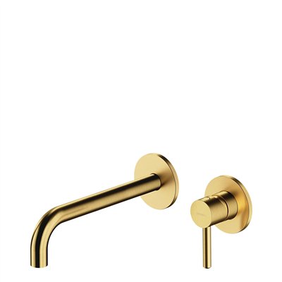 Mitigeur de lavabo encastré avec bec long - Collection Y