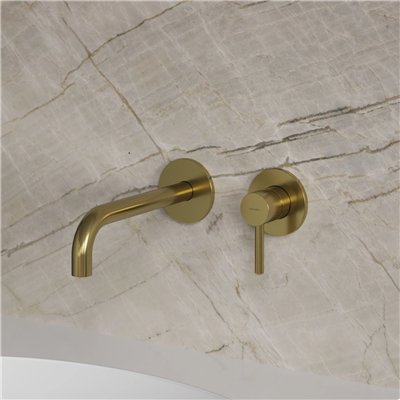 Mitigeur de lavabo encastré avec bec long - Collection Y