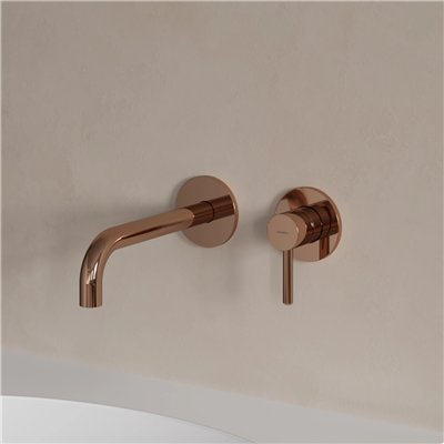 Mitigeur de lavabo encastré avec bec long - Collection Y