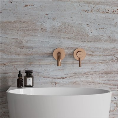 Mitigeur de lavabo encastré avec bec long - Collection Y