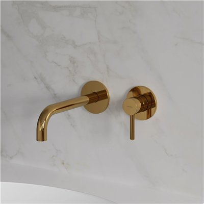 Mitigeur de lavabo encastré avec bec long - Collection Y