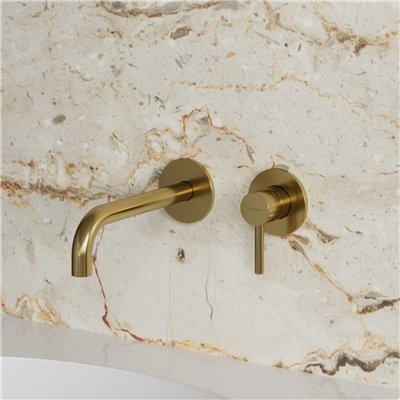 Mitigeur de lavabo encastré avec bec long - Collection Y