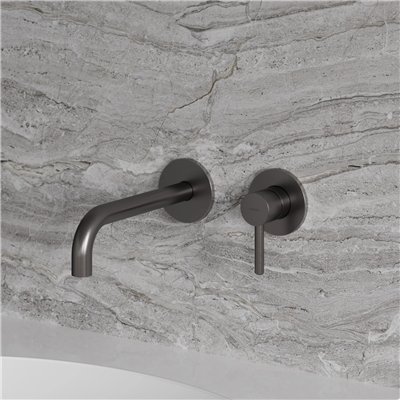 Mitigeur de lavabo encastré avec bec long - Collection Y