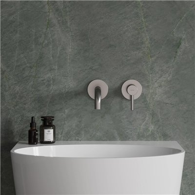 Mitigeur de lavabo encastré avec bec long - Collection Y
