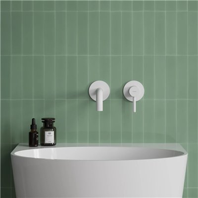 Mitigeur de lavabo encastré avec bec long - Collection Y