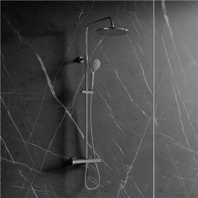 Système de douche thermostatique pour installation apparente - Collection Y