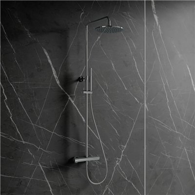 Système de douche thermostatique pour installation apparente - Collection Y