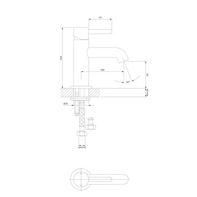 Mitigeur de lavabo - Collection Y