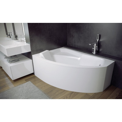 Baignoire asymétrique RIMA - 130 à 170 cm - Angle gauche ou droit