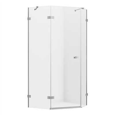 AVEXA - Cabines de douche - Pentagonale asymétrique