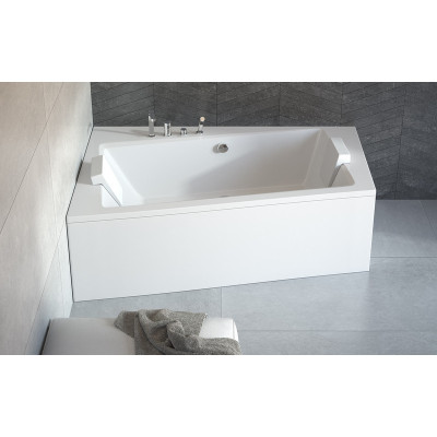 Baignoire asymétrique INFINITY - 150 160 170 cm - Angle gauche ou droit