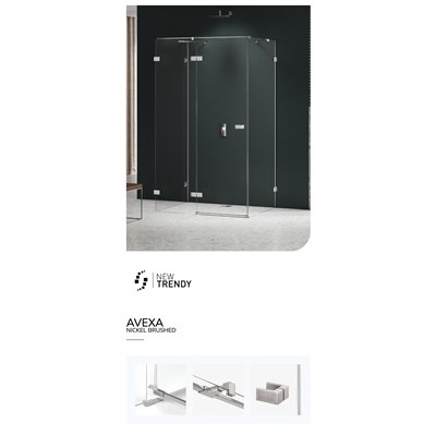 copy of copy of copy of AVEXA - Cabines de douche - Pentagonale