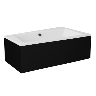 Baignoire asymétrique INFINITY - 150 160 170 cm - Angle gauche ou droit