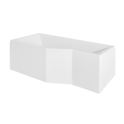 Baignoire asymétrique INTEGRA - 150 ou 170 cm - Angle droit ou gauche