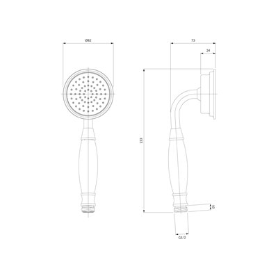 Pommeau De Douche - Armance