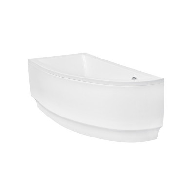 Baignoire asymétrique PRAKTIKA - 140 ou 150 cm - Angle gauche ou droit