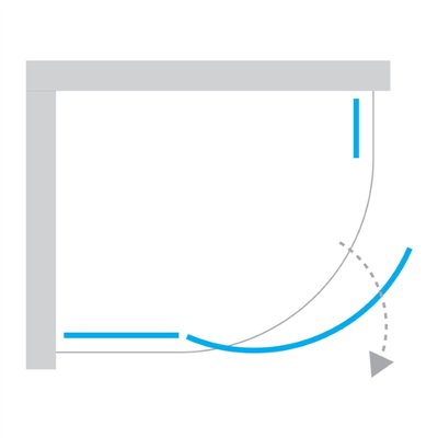 NEW SOLEO - Cabines de douche - Asymétrique