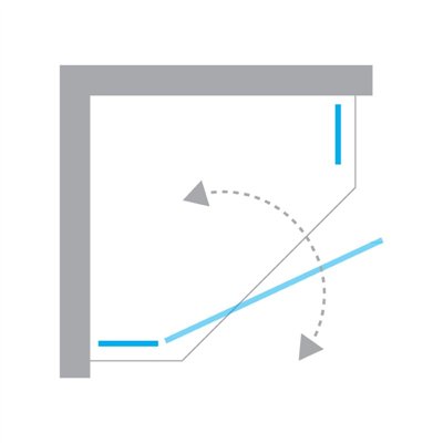 NEW SOLEO - Cabines de douche - Pentagonale
