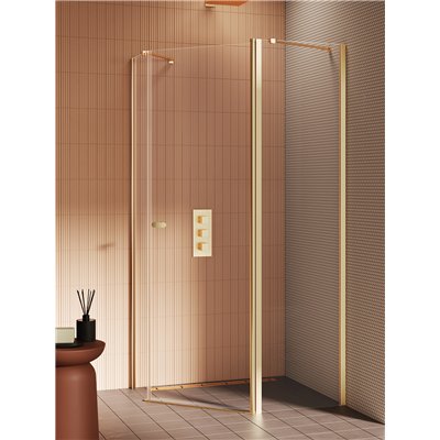 NEW SOLEO - Cabines de douche - Pentagonale asymétrique