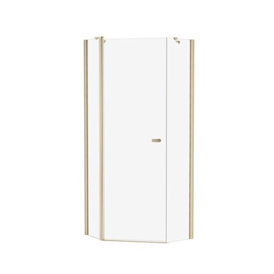 NEW SOLEO - Cabines de douche - Pentagonale asymétrique