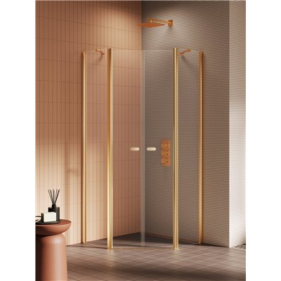 NEW SOLEO - Cabines de douche - Pentagonale asymétrique