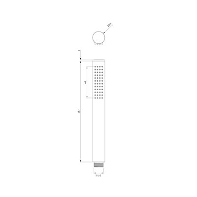 Pommeau De Douche - Contour