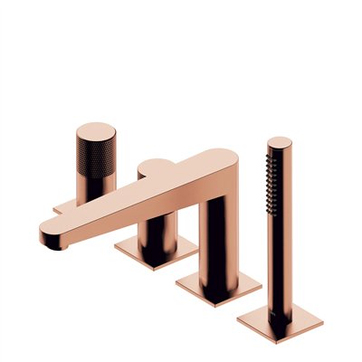 Mélangeur De Baignoire À 4 Trous - Contour