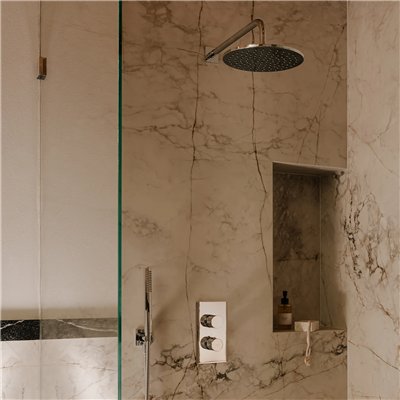 Mélangeur Thermostatique De Douche Et De Baignoire À Encastrer - Contour