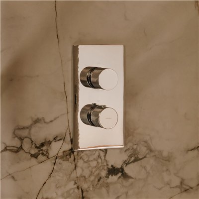 Mélangeur Thermostatique De Douche Et De Baignoire À Encastrer - Contour