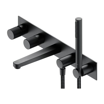 Mélangeur De Baignoire À 5 Trous À Encastrer - Contour