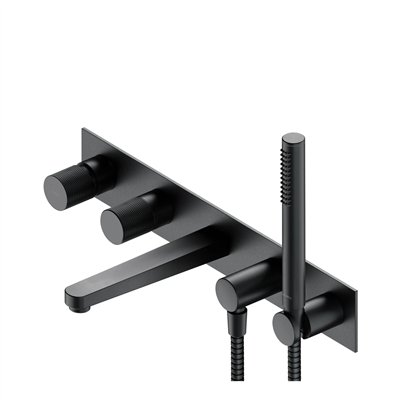 Mélangeur De Baignoire À 5 Trous À Encastrer - Contour