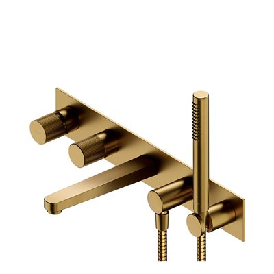 Mélangeur De Baignoire À 5 Trous À Encastrer - Contour