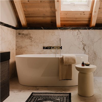 Mélangeur De Baignoire À 5 Trous À Encastrer - Contour