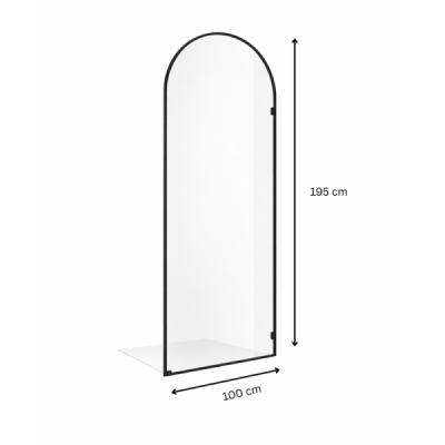 ARCO - Paroi de douche italienne cintrée