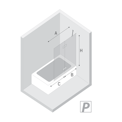 NESTA - Pare-baignoire