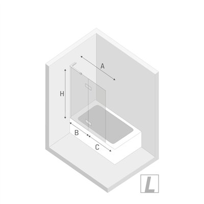 NESTA - Pare-baignoire