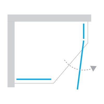 Kopie van SMART - Cabines de douche - Rectangulaire